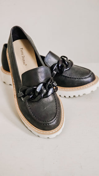 Mora Loafer Shoes | Black