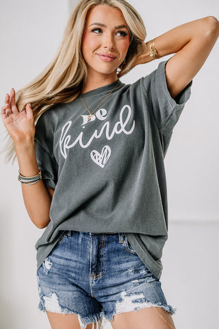 Be Kind Oversized Graphic Tee