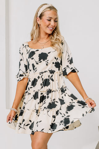 In Your Path Floral Mini Dress