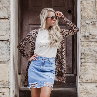 How To Style A Leopard Cardigan