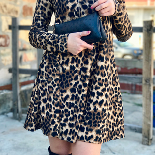 Leopard Dress & Knee High Boots Blog