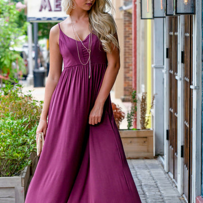 How To Dress Up a Simple Maxi Dress