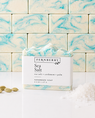 Sea Salt  | 4.5 Handcrafted Vegan Soap