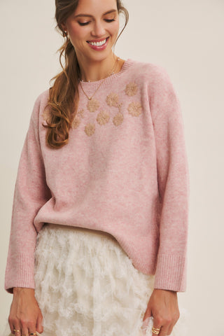Dandy Dandelion Soft Knit Sweater