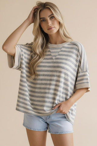 The Weekender Striped Top