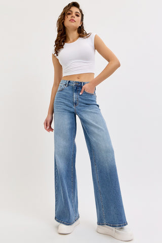 Millie High Rise Wide Leg Jeans