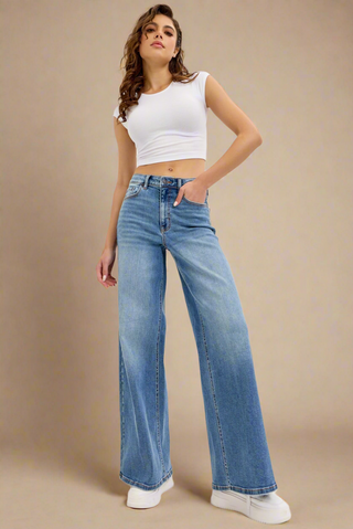 Millie High Rise Wide Leg Jeans