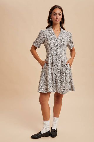 Never Let Go Floral Dress