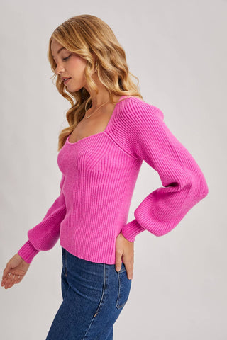 Such A Sweetheart Neck Sweater