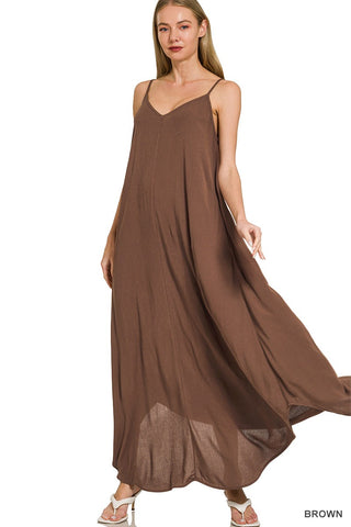 Crinkle Cami Maxi Dress