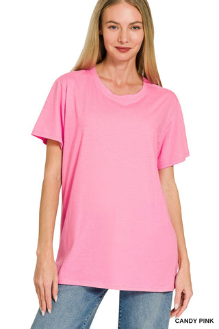 Cotton Boyfriend Tee | Colors