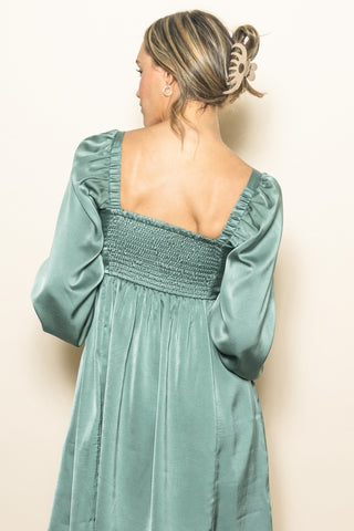 What's The Ruch Pleated Dress