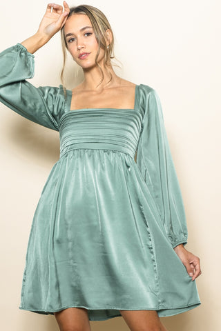 What's The Ruch Pleated Dress