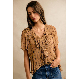 Where We'll Go Floral Top