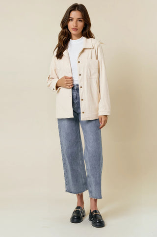 Corduroy Cutie Cream Jacket
