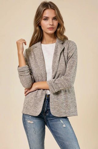 Jersey Girl Open Blazer