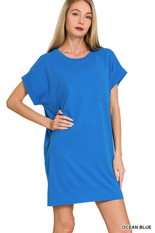 Keeping It Cotton T-Shirt Dress | Colors