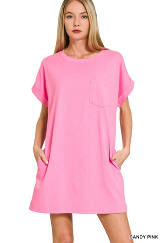 Keeping It Cotton T-Shirt Dress | Colors