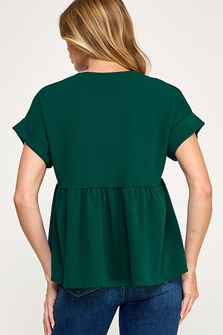 All I Want Babydoll Top