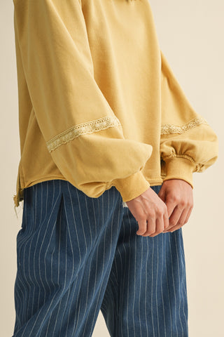 Loving Lace French Terry Sweatshirt