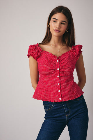 Secret Admirer Off Shoulder Top