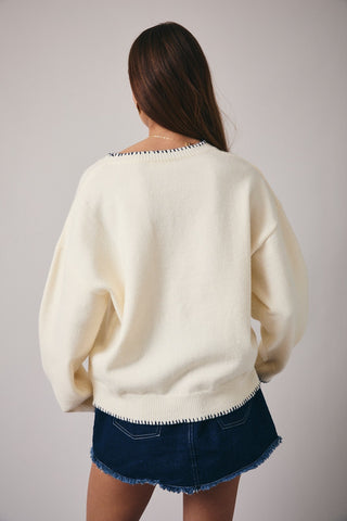 Stitch Switch Detailed Sweater
