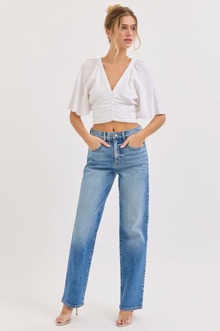 High Rise Dad Jean