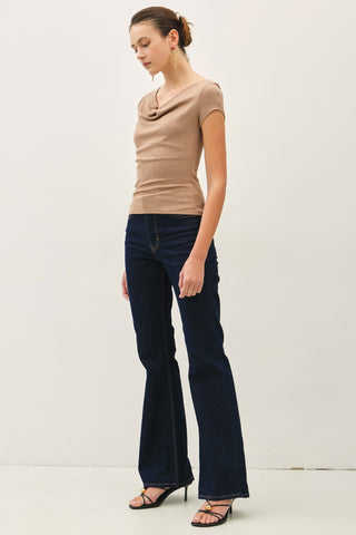 Cowl Neck Modal Top