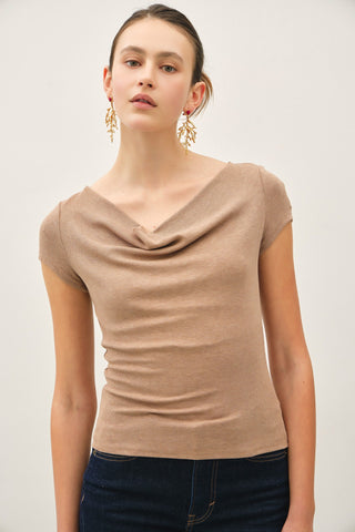 Cowl Neck Modal Top