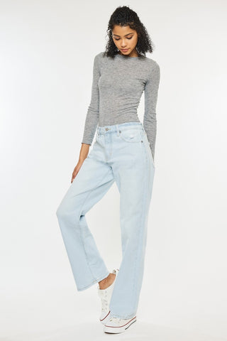 Y2K Mid Rise Baggy Jeans