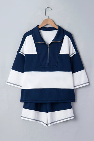 Exposed Seam Top & Shorts Set