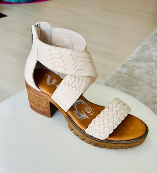 Vana Braided Block Heels