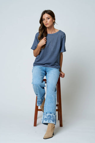 Talking Texture Knit Top