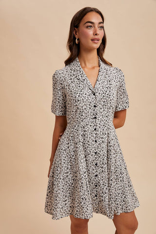 Never Let Go Floral Dress