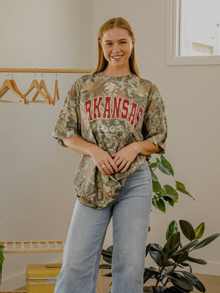 Arkansas Razorbacks Camo Tee