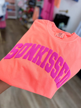 Sunkissed Graphic Tee - Pink/Orange