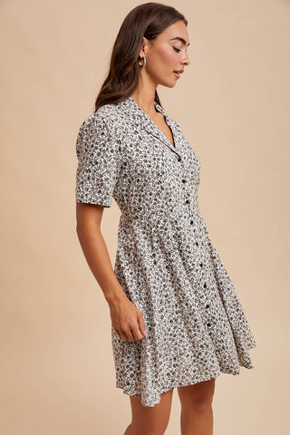 Never Let Go Floral Dress