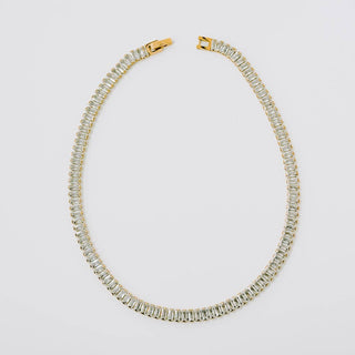 Dazed In Diamonds Choker Necklace - WATERPROOF