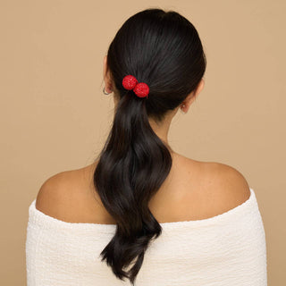 Holiday Bubble Hair Ties 2pc Set
