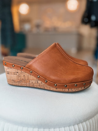 Marley Cognac Wedges