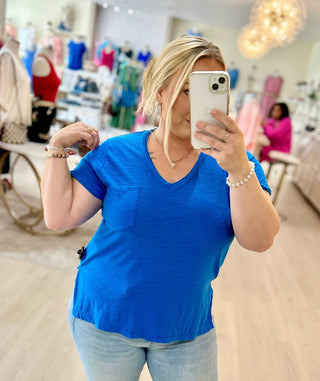 Summer Blue's Slub Tee