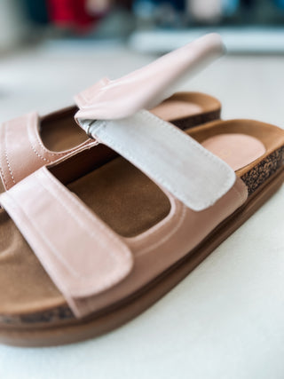 Gwen Blush Slide Sandal