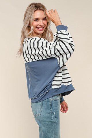 Win Or Lose Striped Top