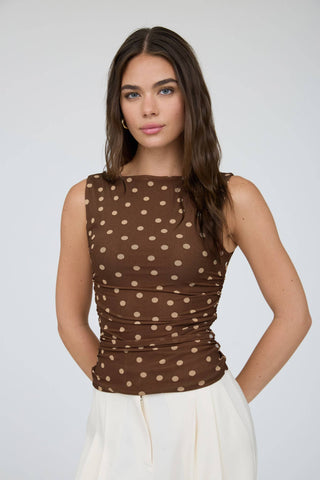 Dot Dot Dot Sleeveless Top