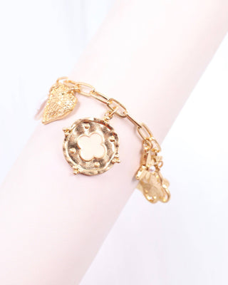 Callaway Charm Bracelet Worn Gold