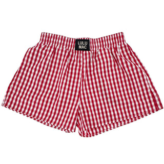 Lulu Mac- Boxer Shorts | Red