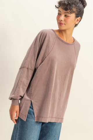 Oops I Did It Again Oversized Top