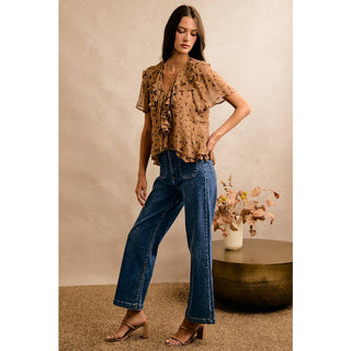 Where We'll Go Floral Top