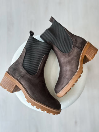 Goodness Gracious Faux Suede Booties