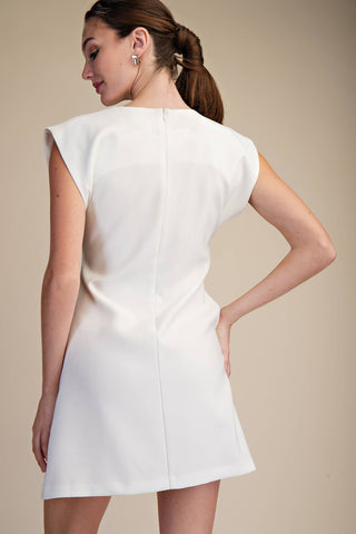 Night Out Pleated Mini Dress